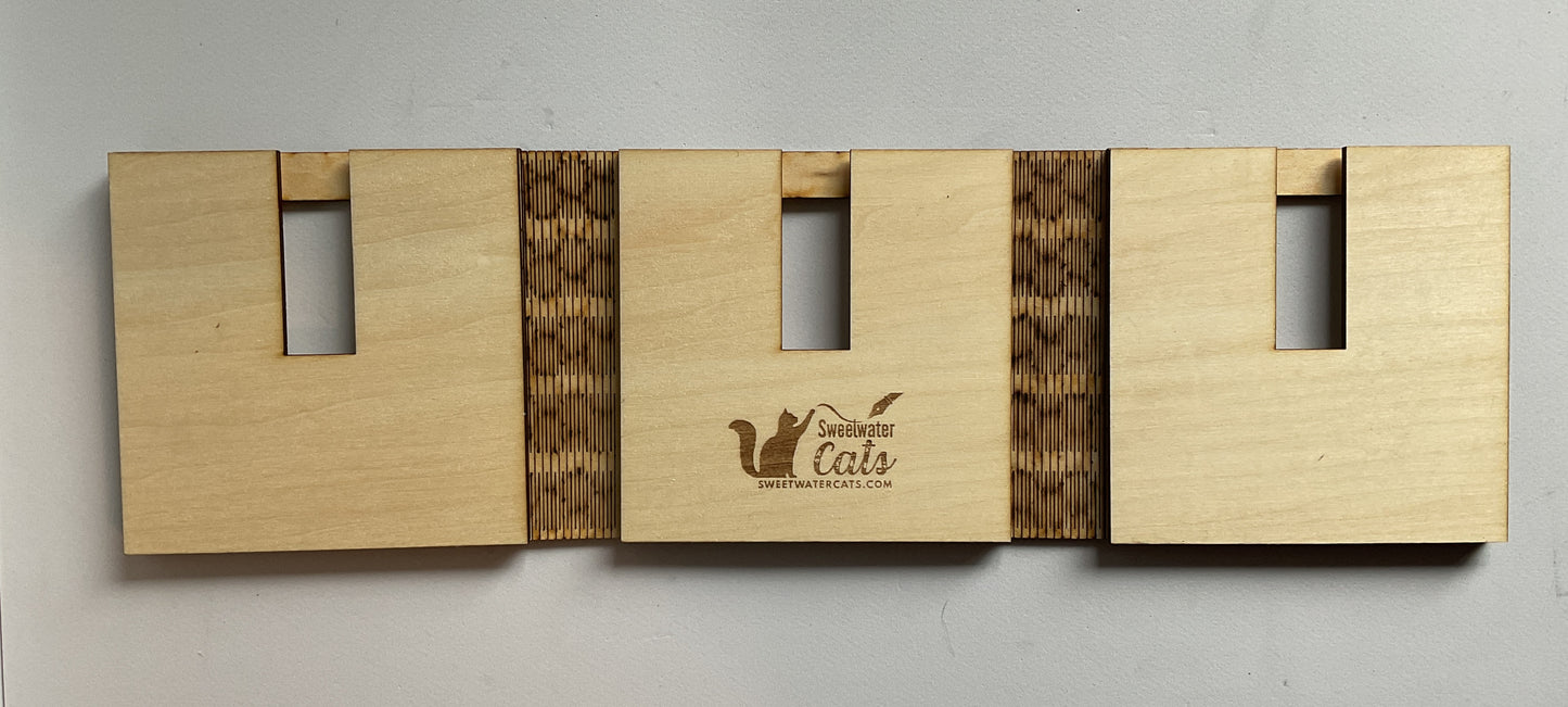 Handmade Zentangleยฎ Zendala Living Hinge Frame โ 3 Tile Display