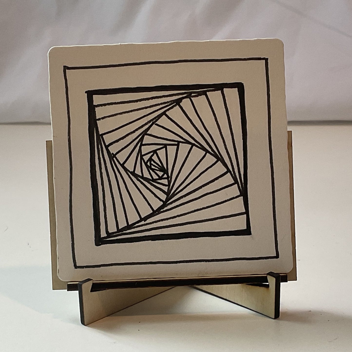 Custom Zentangle® Easel & Event Keepsake – DESIGN SETUP FEE