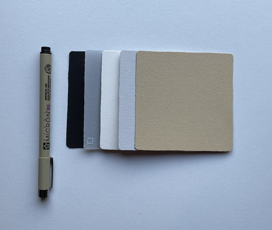 Square Zentangle® Tiles – 10 Pack – 3.5 inch square