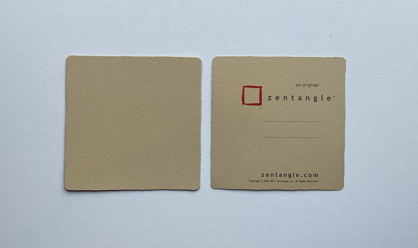 Square Zentangle® Tiles – 10 Pack – 3.5 inch square