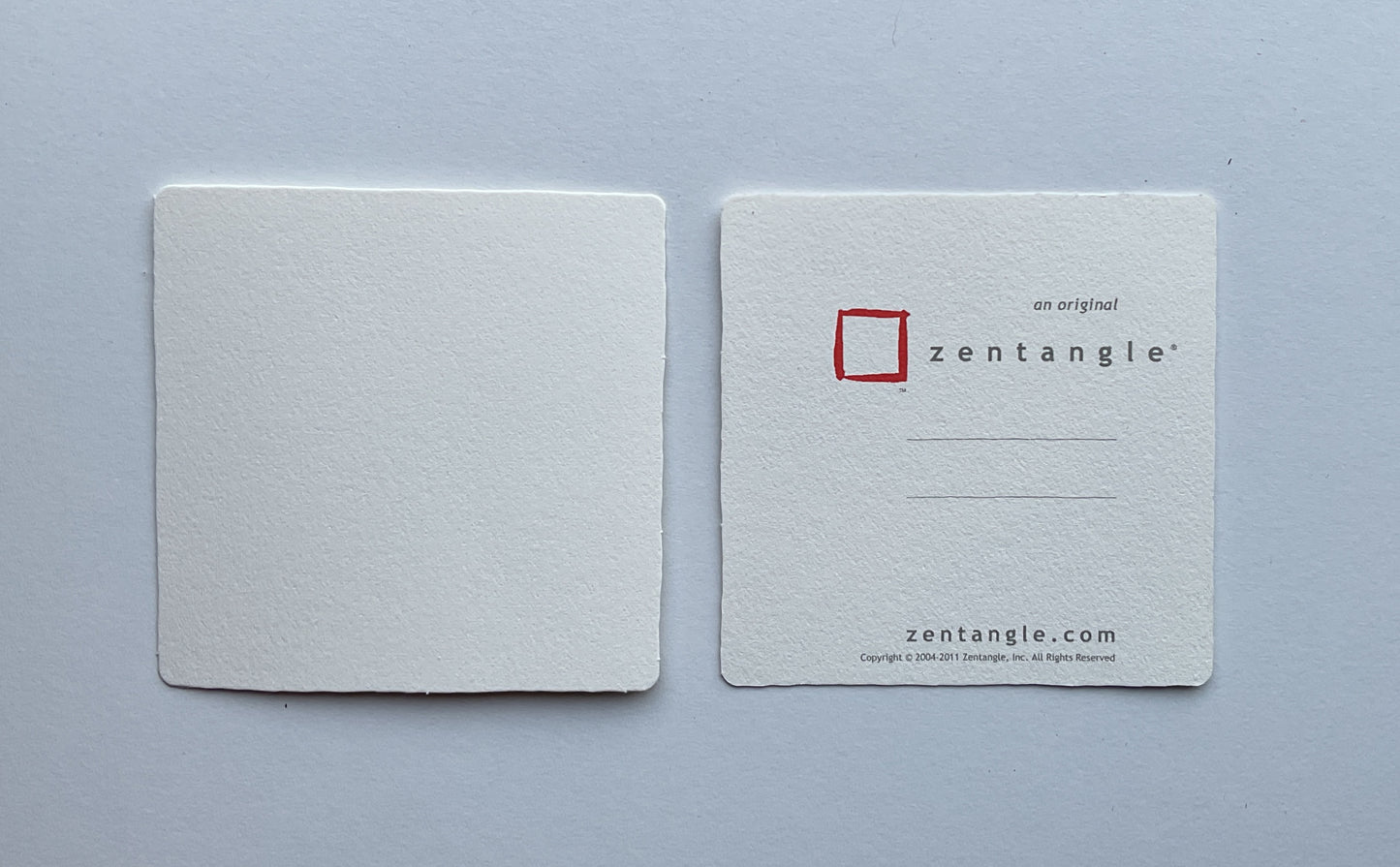 Square Zentangle® Tiles – 10 Pack – 3.5 inch square