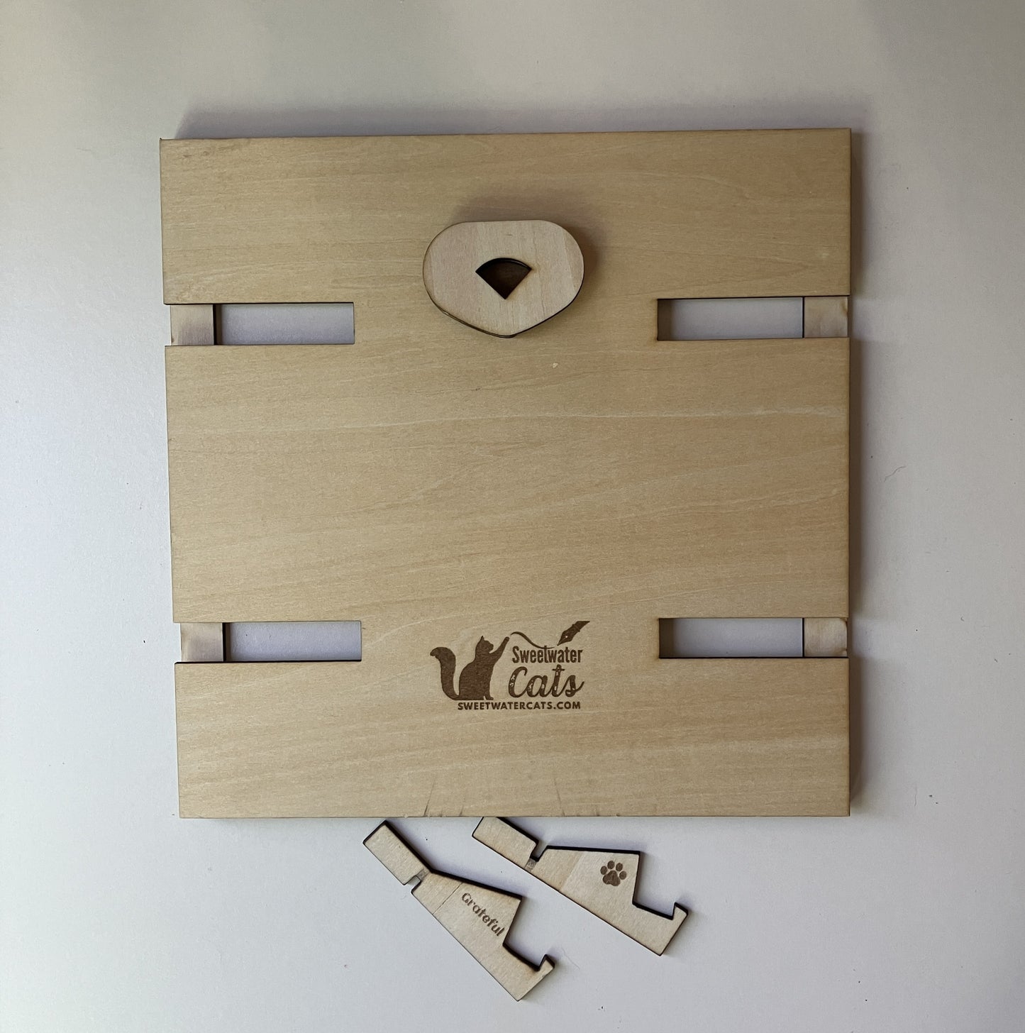 Handmade Zentangle® Bijou Frame – 4 Tile Square Display