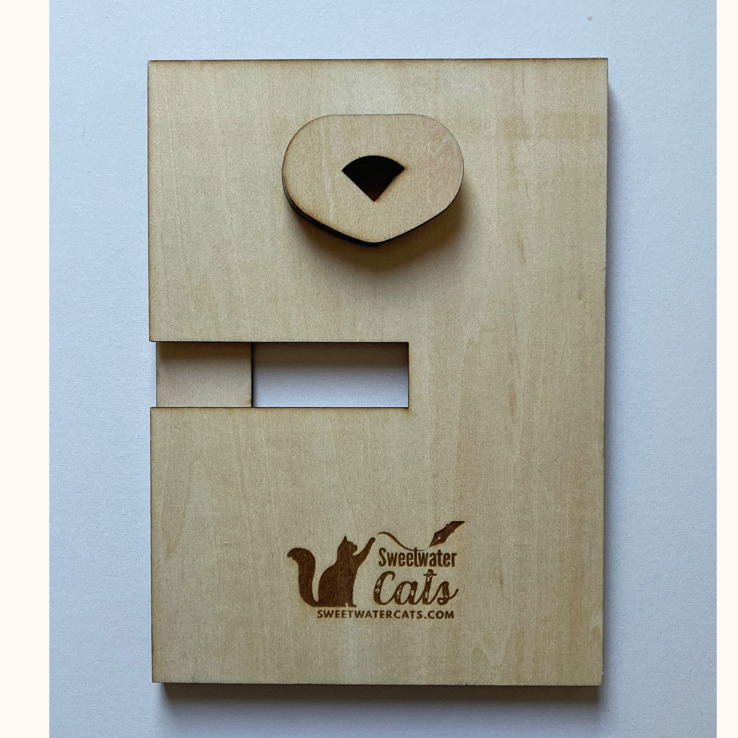 Handmade Zentangle® Phi Frame – 1 Tile Display